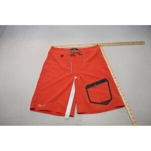 Cabelas Guidewear Board Shorts Mens 36 Orange 4Most Repel Fishing Excellent